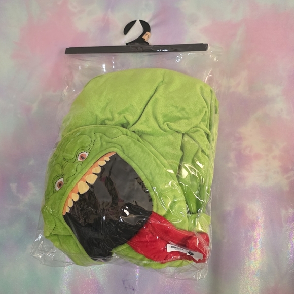 Ghostbusters Slimer Toddler Green Jumpsuit Costume Size 2T - Picture 10 of 13